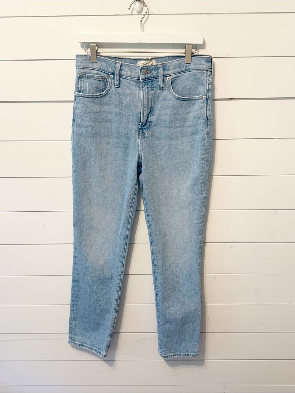 Madewell | The Perfect Vintage Cotton Blend Jeans Light Wash Size 28